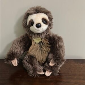 Miyoni Tots by Aurora Brown Baby Sloth Plush 8.5"
